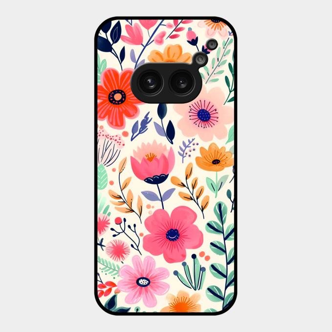 Garden of Delights Glass Case Cover For Nothing Phone 2A 5G