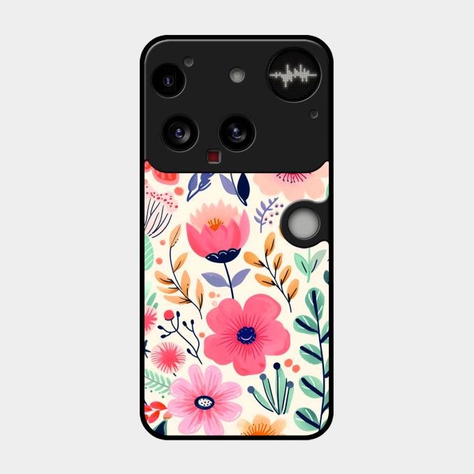 Garden of Delights Glass Case Cover For Nothing Phone 3 5G