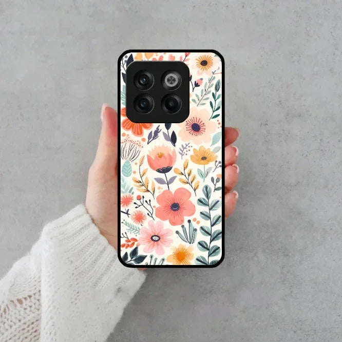 Garden of Delights Glass Case Cover For OnePlus - ShopOnCliQ