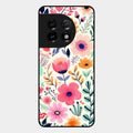 Garden of Delights Glass Case Cover For Oneplus 11 5G
