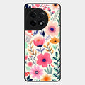 Garden of Delights Glass Case Cover For Oneplus 11R 5G