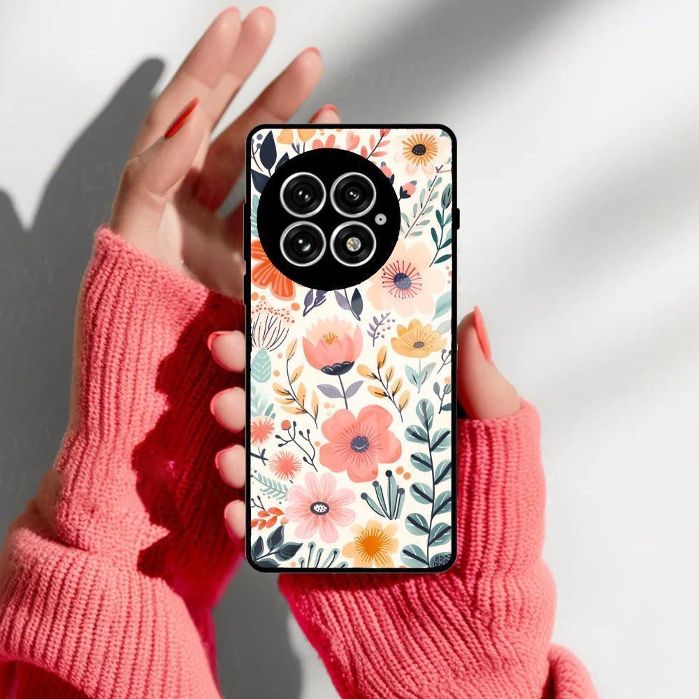 Garden of Delights Glass Case Cover For OnePlus - ShopOnCliQ