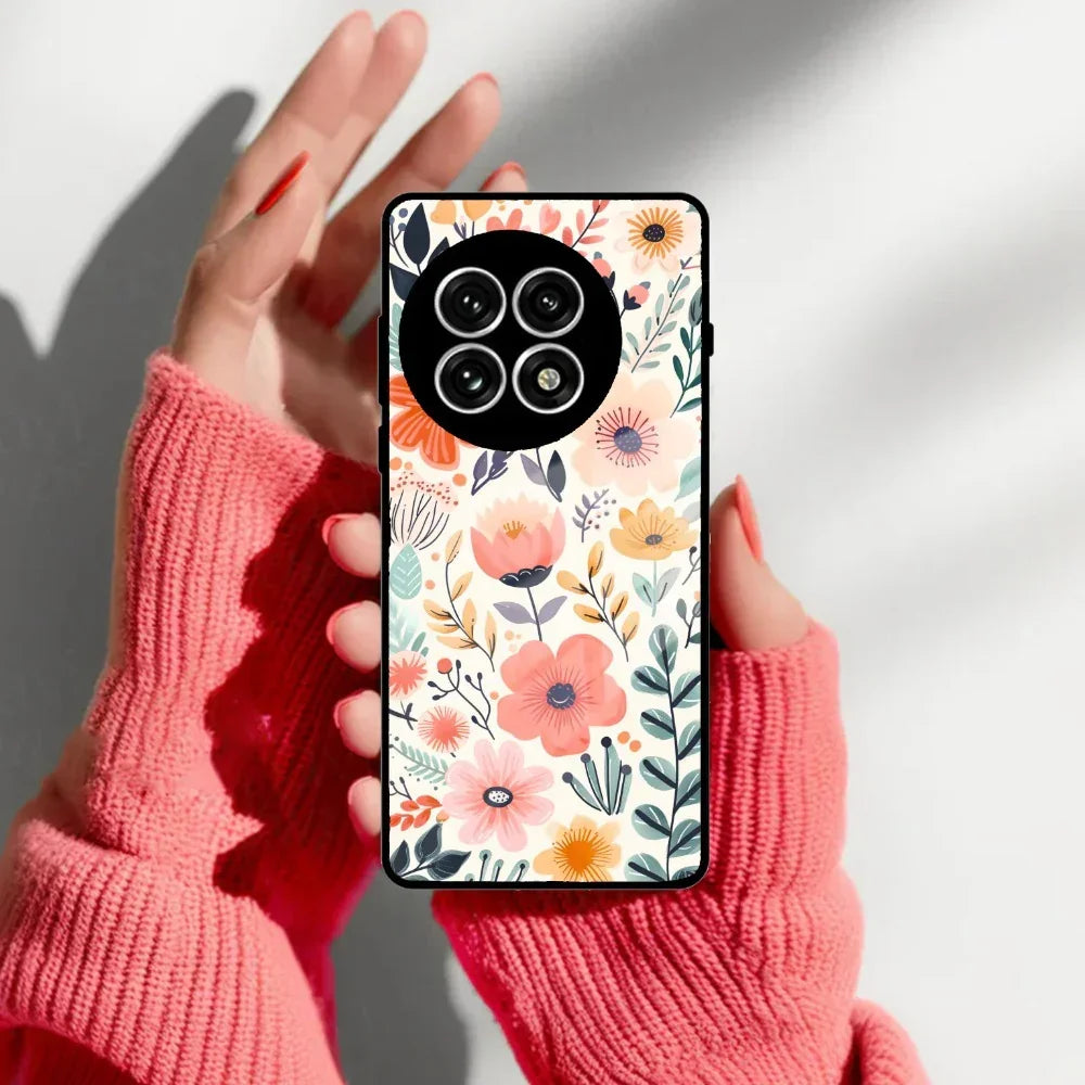 Garden of Delights Glass Case Cover For OnePlus - ShopOnCliQ