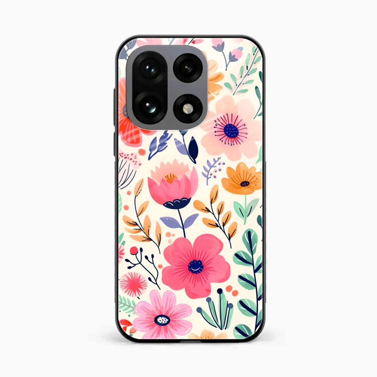Garden of Delights Glass Case Cover For OnePlus 15 5G
