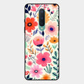 Garden of Delights Glass Case Cover For Oneplus 8