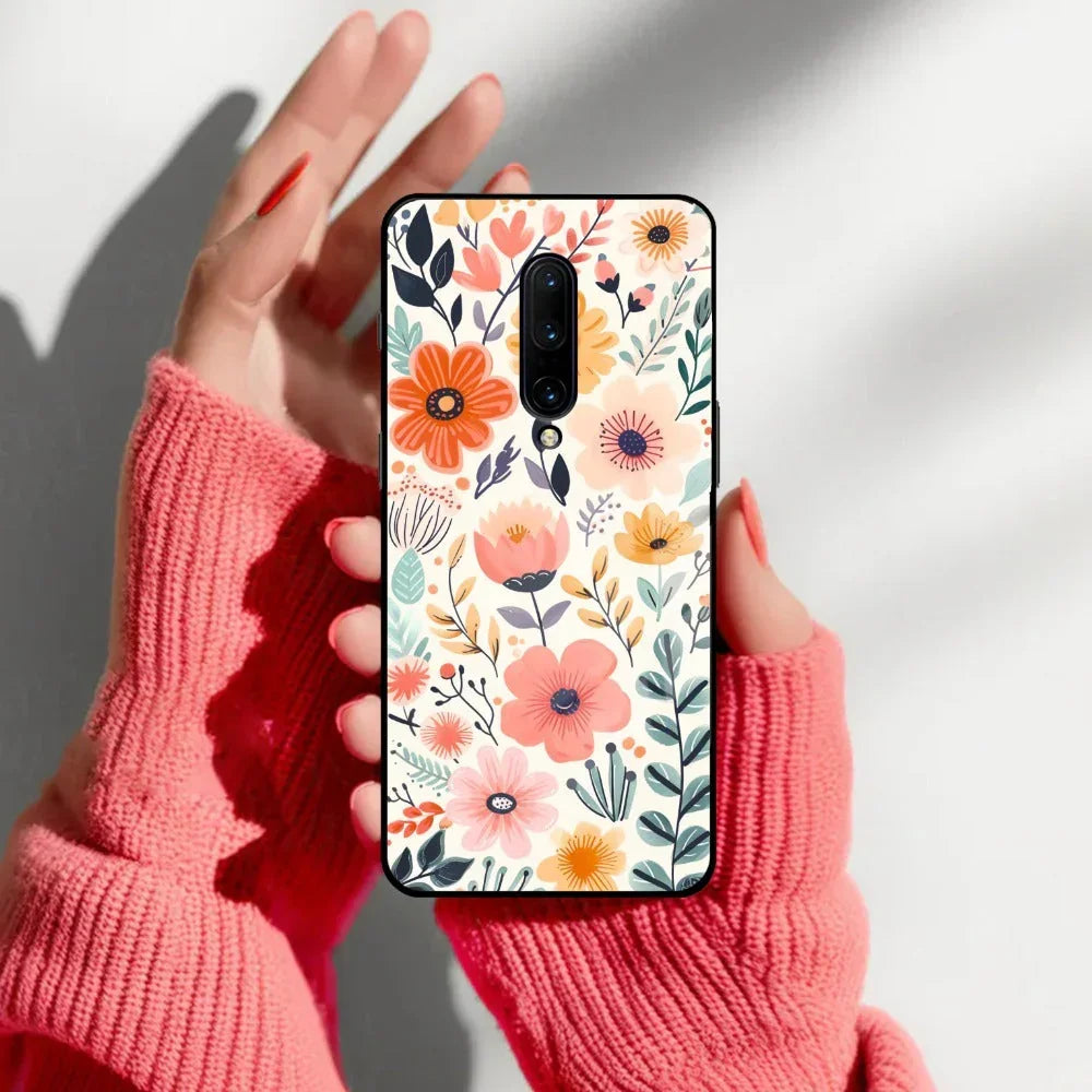 Garden of Delights Glass Case Cover For OnePlus - ShopOnCliQ