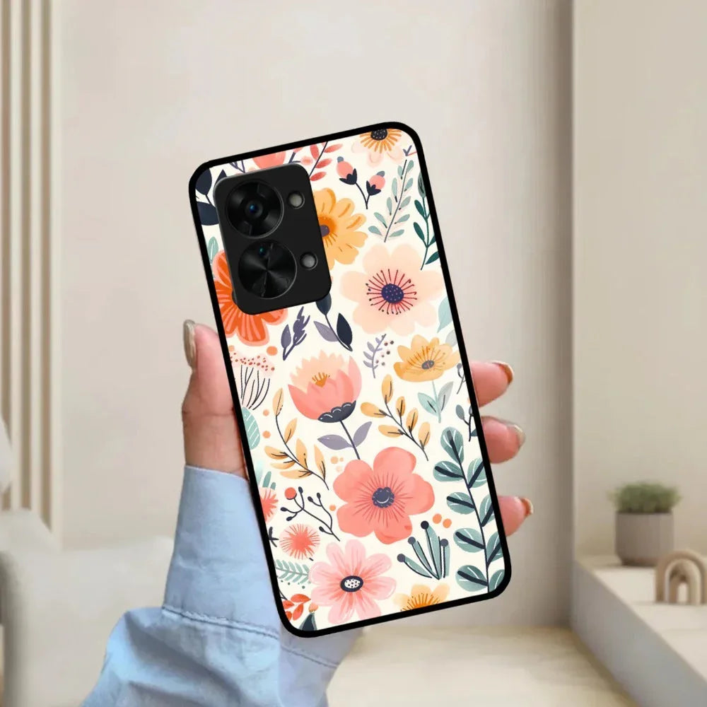 Garden of Delights Glass Case Cover For OnePlus - ShopOnCliQ