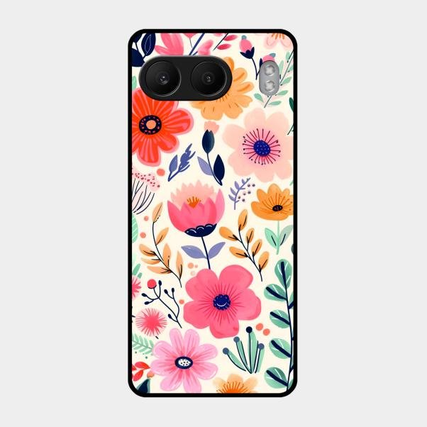 Garden of Delights Glass Case Cover For Oneplus Nord 4 5G