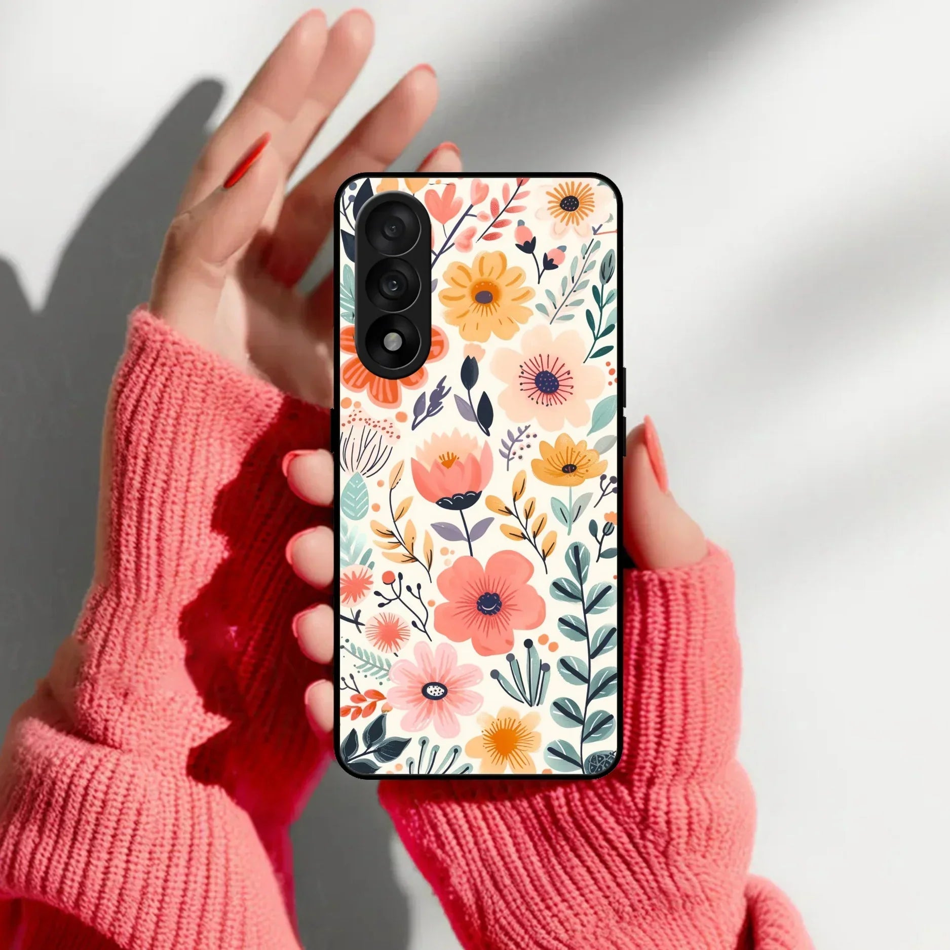 Garden of Delights Glass Case Cover For OnePlus - ShopOnCliQ