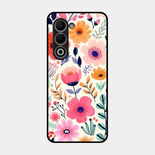 Garden of Delights Glass Case Cover For Oppo A5 5G