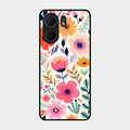 Garden of Delights Glass Case Cover For Oppo A5X 5G