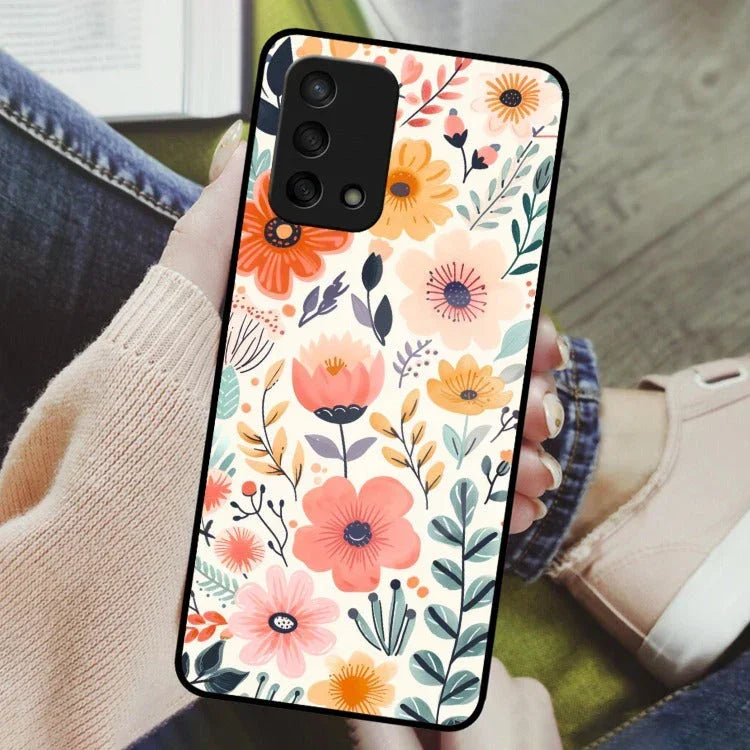 Garden of Delights Glass Case Cover For Oppo - ShopOnCliQ
