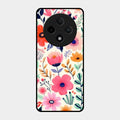 Garden of Delights Glass Case Cover For Oppo F27 Pro Plus 5G