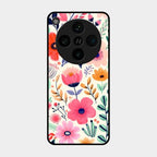 Garden of Delights Glass Case Cover For Oppo Find X8 Pro 5G