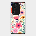 Garden of Delights Glass Case Cover For Oppo Reno 11 Pro 5G
