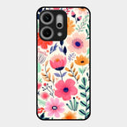 Garden of Delights Glass Case Cover For Oppo Reno 14 Pro 5G