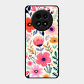 Garden of Delights Glass Case Cover For Realme 13 5G