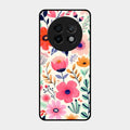 Garden of Delights Glass Case Cover For Realme 13 Plus 5G