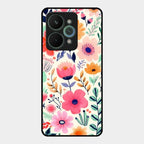 Garden of Delights Glass Case Cover For Realme 15 Pro 5G