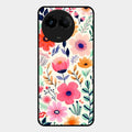 Garden of Delights Glass Case Cover For Realme C67 5G