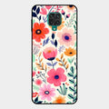 Garden of Delights Glass Case Cover For Redmi Note 10 Lite