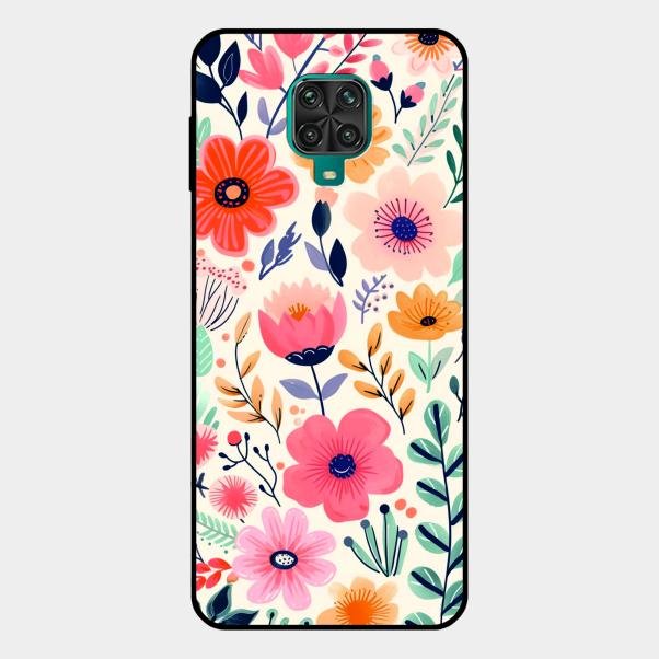 Garden of Delights Glass Case Cover For Redmi Note 10 Lite