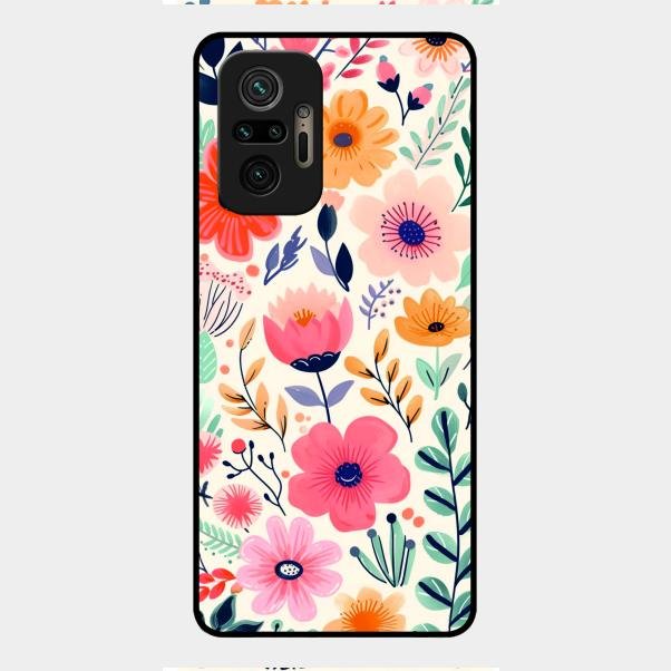 Garden of Delights Glass Case Cover For Redmi Note 10 Pro Max