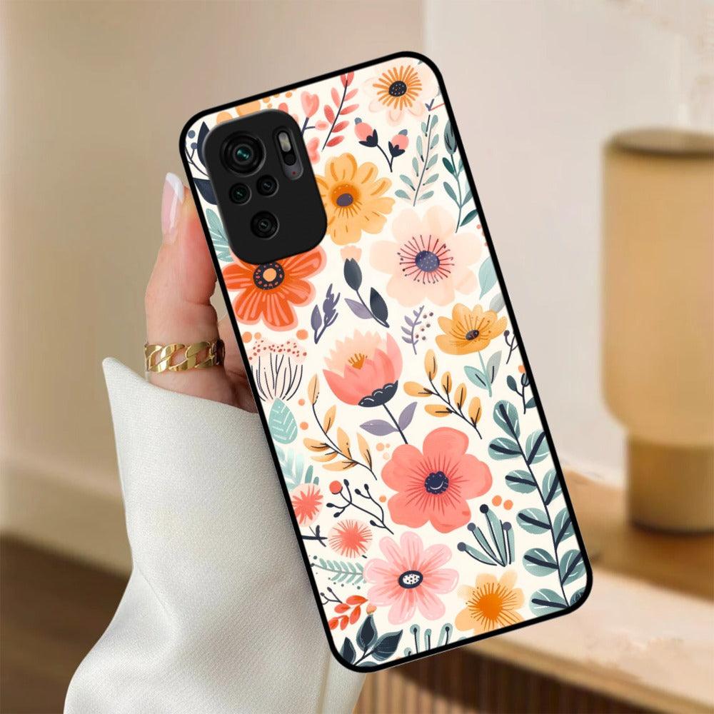 Garden of Delights Glass Case Cover For Redmi/Xiaomi