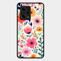 Garden of Delights Glass Case Cover For Redmi Note 12 Pro Plus 5G
