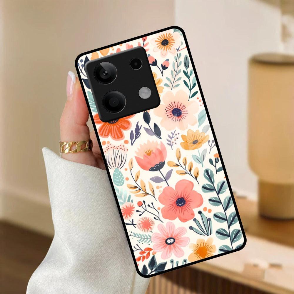 Garden of Delights Glass Case Cover For Redmi/Xiaomi