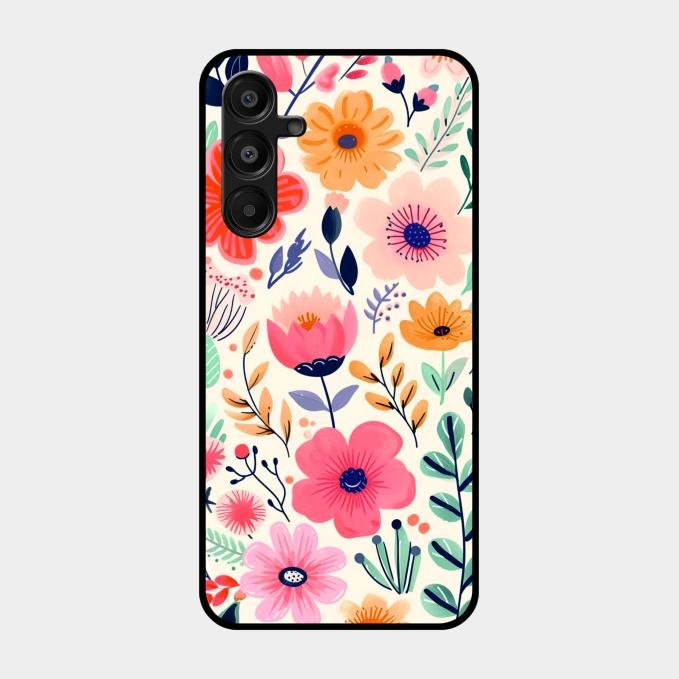 Garden of Delights Glass Case Cover For Samsung Galaxy A16 5G
