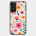 Garden of Delights Glass Case Cover For Samsung Galaxy A34 5G