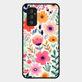 Garden of Delights Glass Case Cover For Samsung Galaxy F23 5G