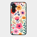 Garden of Delights Glass Case Cover For Samsung Galaxy F36 5G