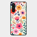 Garden of Delights Glass Case Cover For Samsung Galaxy M54 5G