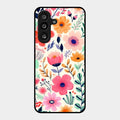 Garden of Delights Glass Case Cover For Samsung Galaxy F55 5G