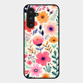 Garden of Delights Glass Case Cover For Samsung Galaxy M16 5G