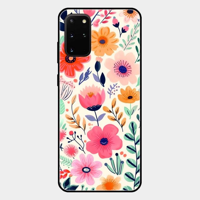 Garden of Delights Glass Case Cover For Samsung Galaxy S20 Plus