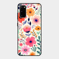Garden of Delights Glass Case Cover For Samsung Galaxy S20