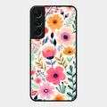Garden of Delights Glass Case Cover For Samsung Galaxy S22 5G