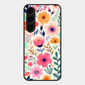 Garden of Delights Glass Case Cover For Samsung Galaxy S23 5G