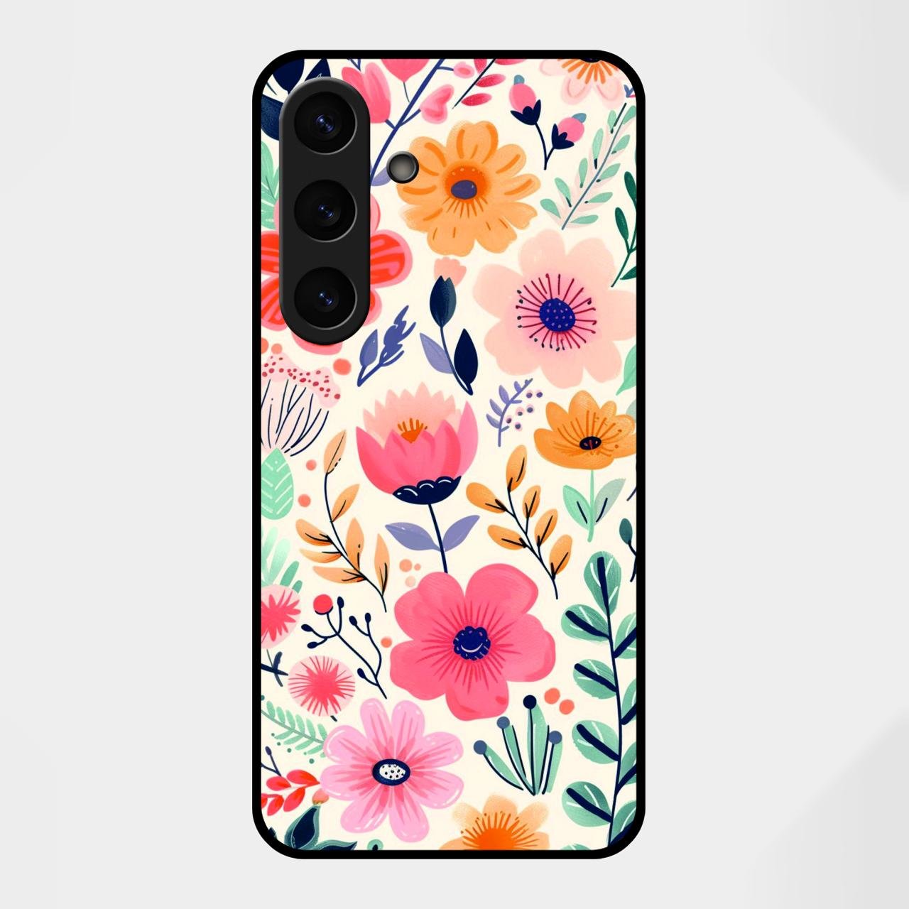Garden of Delights Glass Case Cover For Samsung Galaxy S25 FE 5G