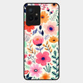 Garden of Delights Glass Case Cover For Vivo T1 5G