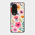 Garden of Delights Glass Case Cover For Vivo T3 Ultra