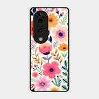 Garden of Delights Glass Case Cover For Vivo T3 Ultra