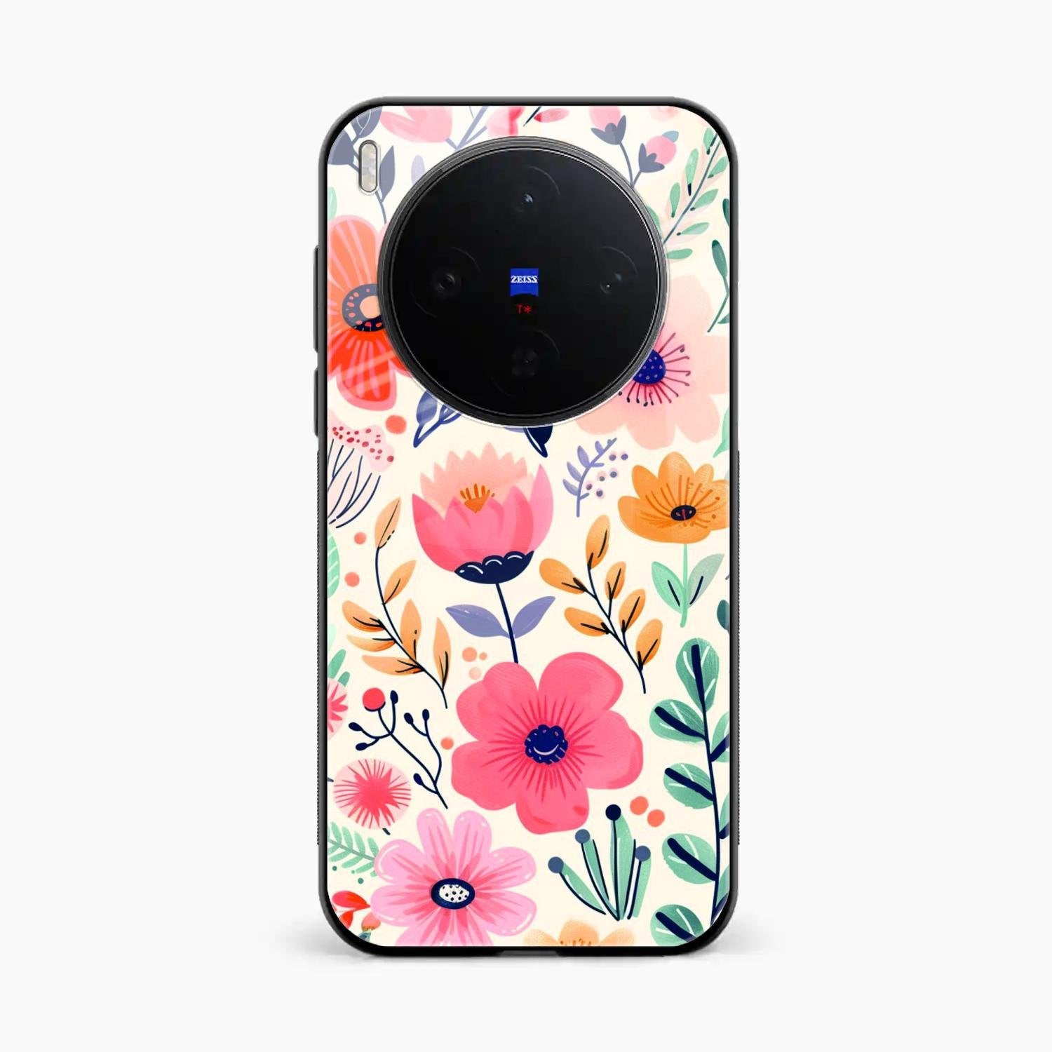 Garden of Delights Glass Case Cover For Vivo X300 5G