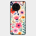 Garden of Delights Glass Case Cover For Vivo X90 5G