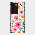 Garden of Delights Glass Case Cover For Vivo Y200E 5G