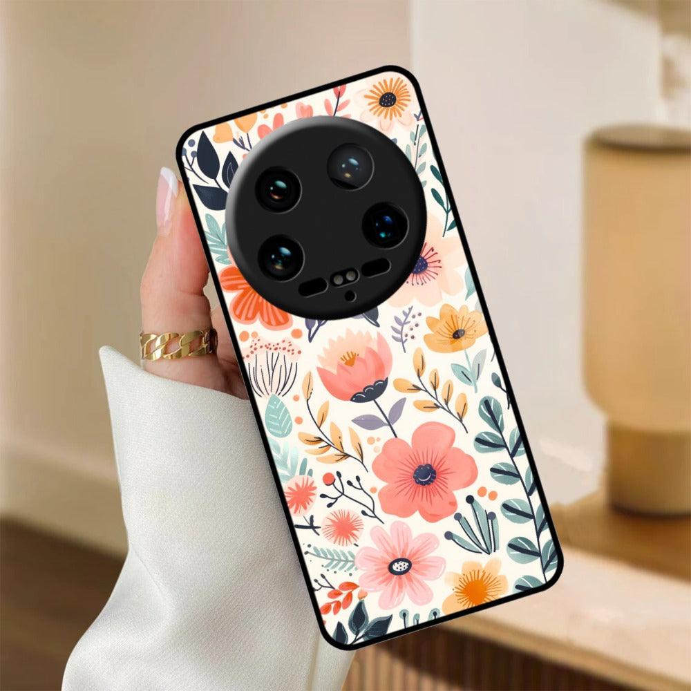 Garden of Delights Glass Case Cover For Redmi/Xiaomi