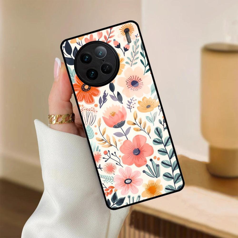 Garden of Delights Glass Case Cover For Vivo - ShopOnCliQ